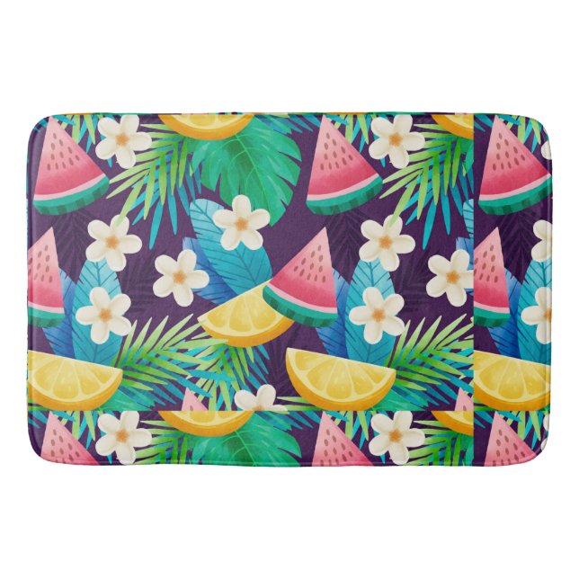 Tapis De Bain Été, Tropical (Devant)