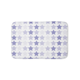 Tapis De Bain Étoiles Patriotique Blue Ombre