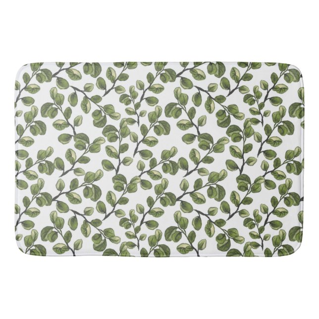 Tapis De Bain Eucalyptus feuilles (Devant)