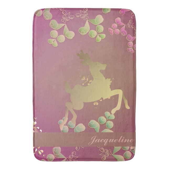Tapis De Bain Fantaisie de rennes fantaisie (devant Vertical)