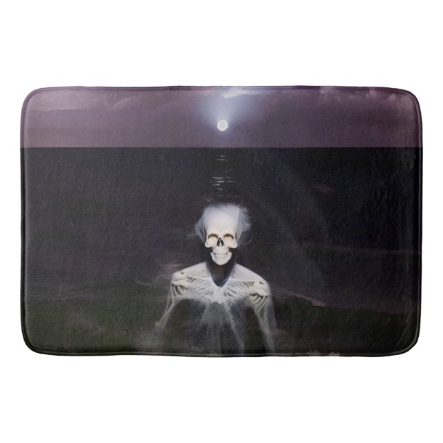 Tapis De Bain Fantôme en mer - Peinture à l'huile (Devant)