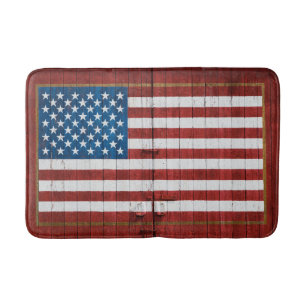 Tapis De Bain Farms   American Flag Barn Mural