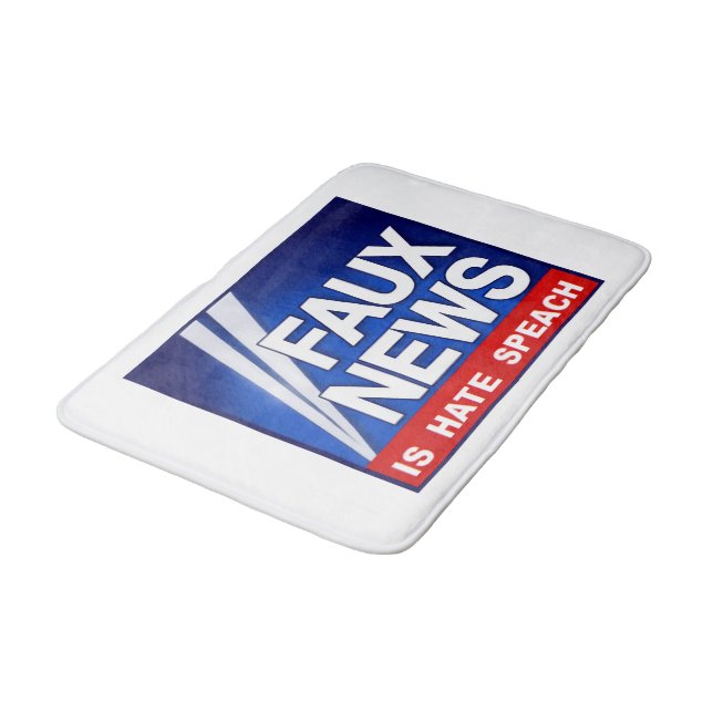 Tapis De Bain Faux News (Angle)