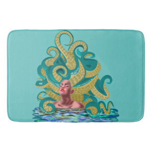 Tapis De Bain Femme Octopus Bath Mat