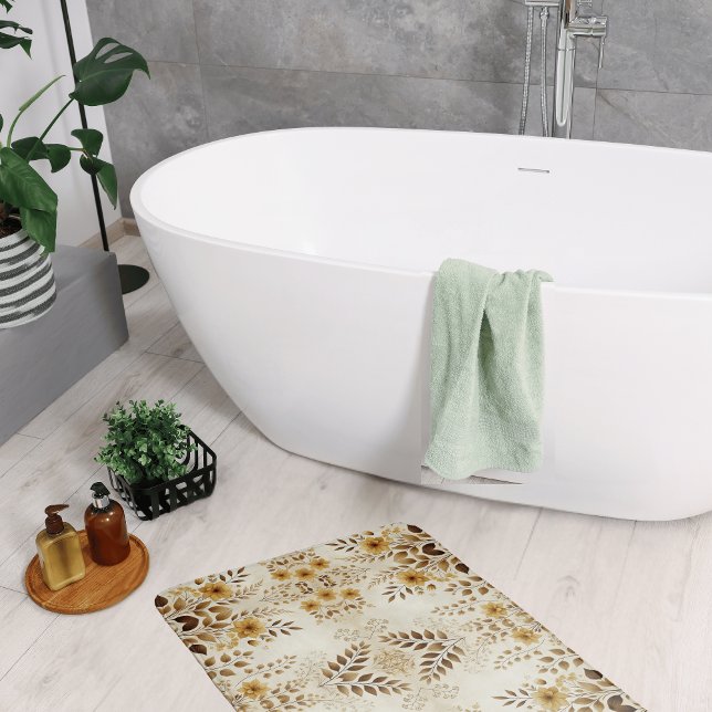 Tapis De Bain Ferme Florale (Créateur téléchargé)