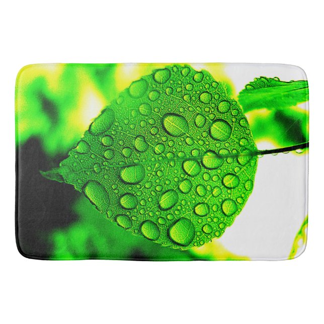 Tapis De Bain Feuille verte (Devant)