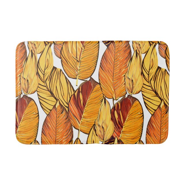 Tapis De Bain Feuilles d'automne (Devant)