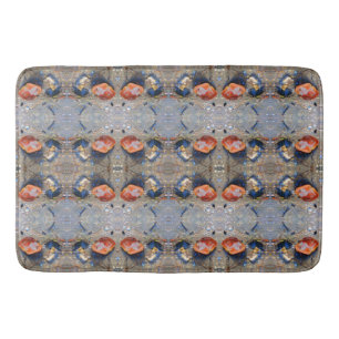 Tapis De Bain Feuilles et Motif Sea Shells