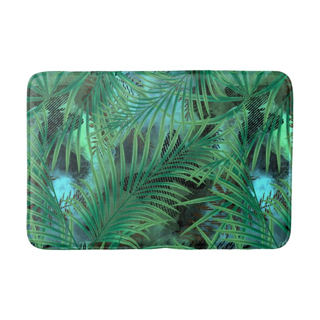 Tapis De Bain Feuilles Palm (Devant)