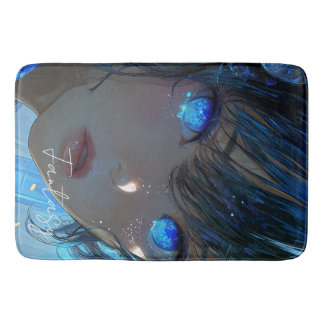 Tapis De Bain Fille Fantastique Mystérieuse - Esthétique d'Art O