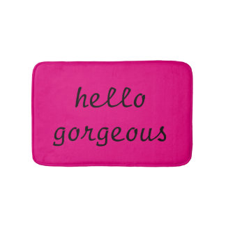Tapis De Bain Fille magnifique de lettre de brosse de roses