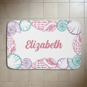 Tapis De Bain Filles de coquillages