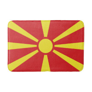 Tapis De Bain Flag de Macedonia