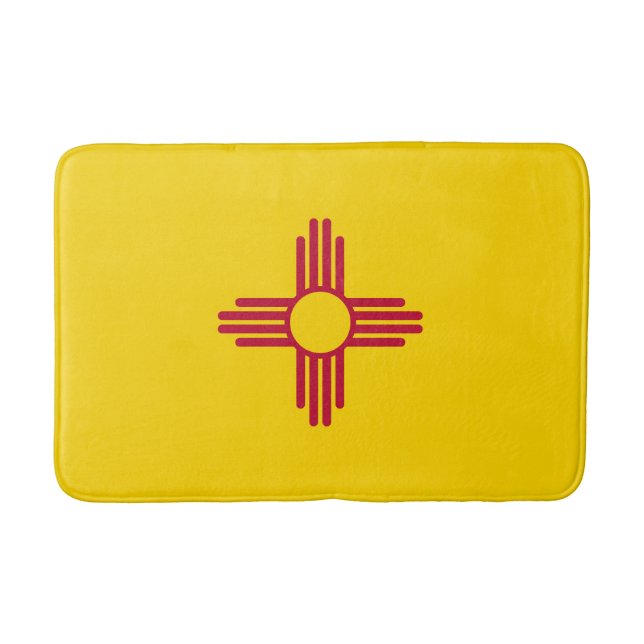 Tapis De Bain Flag du Nouveau-Mexique (Devant)