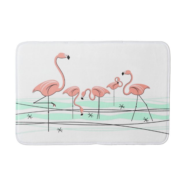 Tapis De Bain Flamant rose Ocean Group (Devant)