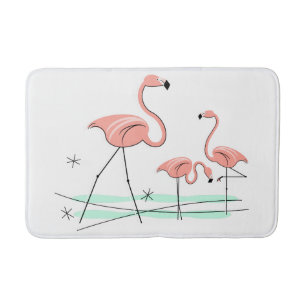 Tapis De Bain Flamant rose Ocean Trio 2 bain mat