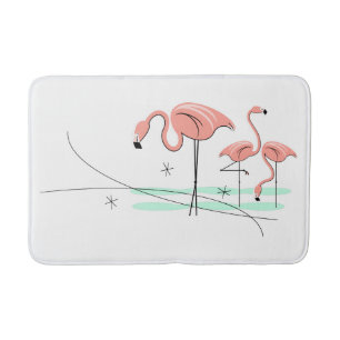 Tapis De Bain Flamant rose Ocean Trio 3 bain mat