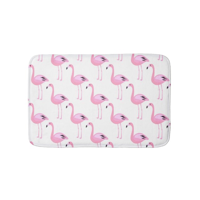 Tapis De Bain Flamants roses roses 2 (Devant)
