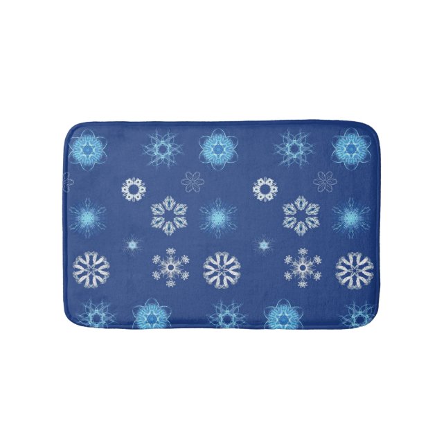 Tapis De Bain Flambeaux de Noël (Devant)