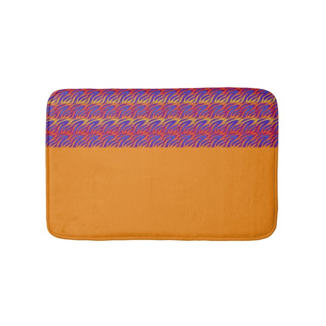 Tapis De Bain Flames bleues (Devant)