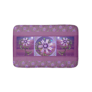 Tapis de bain Fleur dans le désert