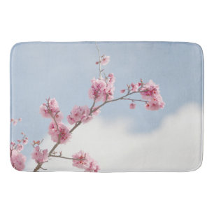 Tapis De Bain Fleur de cerisiers dans le ciel
