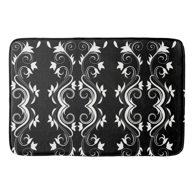 Tapis De Bain Fleur de minuit (Devant)