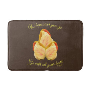 Tapis De Bain Fleur Tulip Aller Avec Votre Coeur Inspirationnel