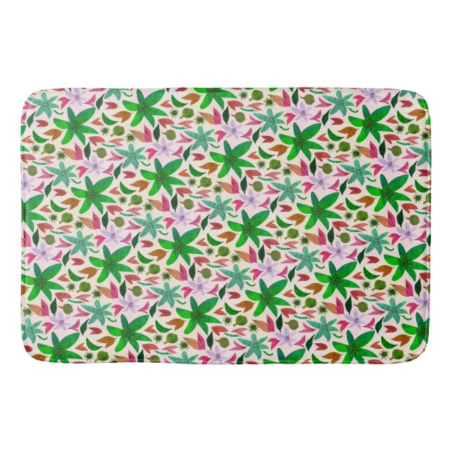 Tapis De Bain fleurs (Devant)
