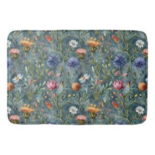Tapis De Bain Fleurs écossaises