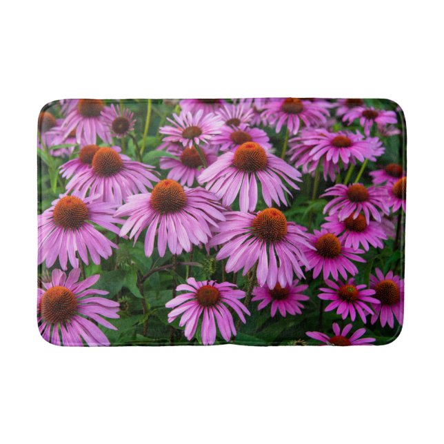 Tapis De Bain Fleurs | Jardin aux fleurs roses (Devant)