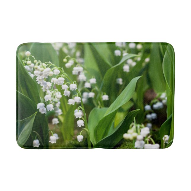 Tapis De Bain Fleurs | Lily de la vallée Suède (Devant)