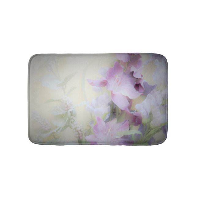 Tapis de bain floral beau (Devant)