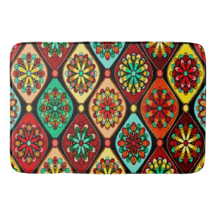 Tapis De Bain Floral ornemental