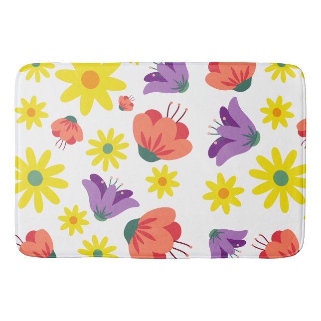 Tapis De Bain Flore mignonne (Devant)