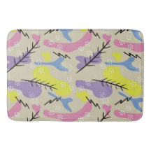 Formes Abstraites colorées modernes Matelas de bai
