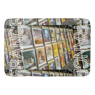 Tapis De Bain France Paris Cityscape Montmartre Vente d'Art