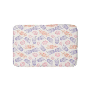 Tapis De Bain FRIENDS™   Motif Pastel Central Perk