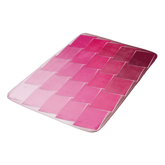 Tapis De Bain fuchsia 11 (Angle)