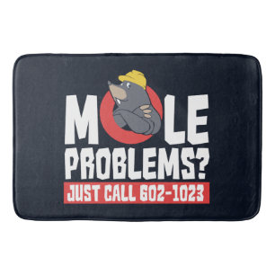 Tapis De Bain Funny Chimie Enseignant Mole Problème