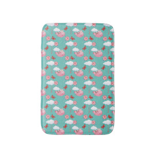 Tapis De Bain Funny Flying Pig Motif
