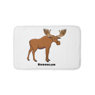 Tapis De Bain Funny moose