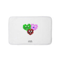 Fuzzies cardiaques Petite couche de bain