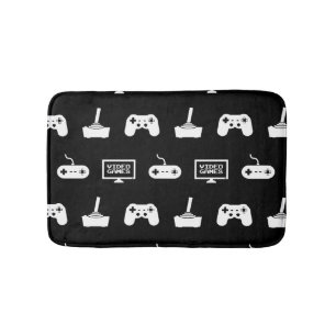 Tapis De Bain Gamer orienté de jeu vidéo de conception de jeu