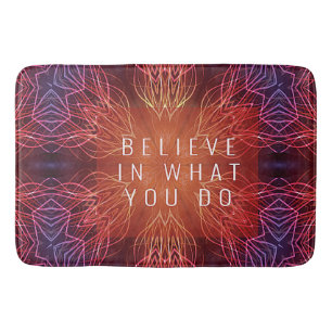 Tapis de bain géant multicolore éclaté abstrait