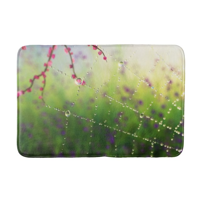 Tapis De Bain Gemmes d'un chaudron de bain du matin de printemps (Devant)
