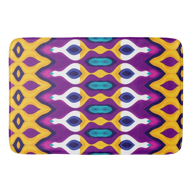 Tapis De Bain Géométrie Abstraite (Devant)