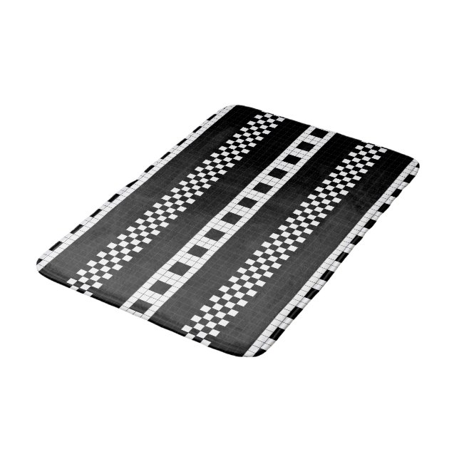Tapis De Bain Géométrie Plaid du métro RL90 (Angle)