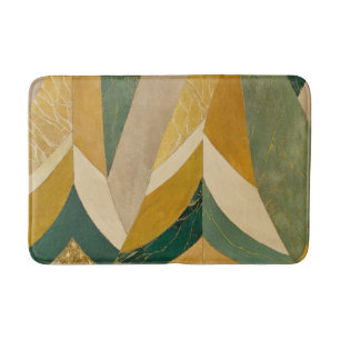 Tapis De Bain Géométrique Abstraite