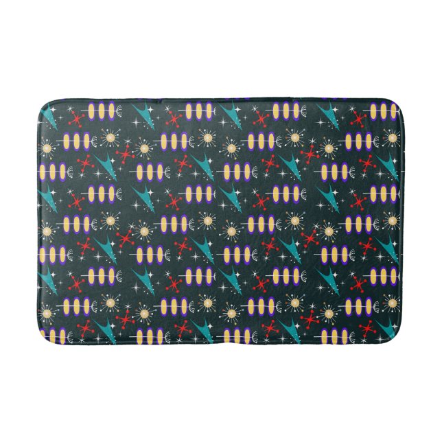 Tapis De Bain Géométrique rétro (Devant)